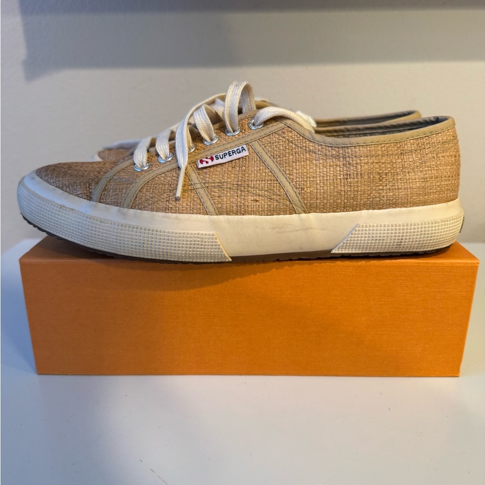 Superga Raffia Sneakers - Picture 7 of 10